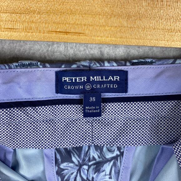 Peter Millar Crown Crafted Mens 38 Surge Performance 9" Short All Over Print - Picture 5 of 6